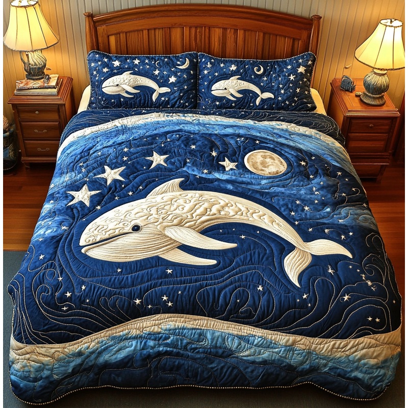 Whale DAI190225177 Quilt Bedding Set