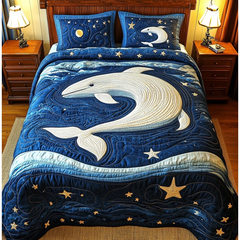 Whale DAI190225179 Quilt Bedding Set