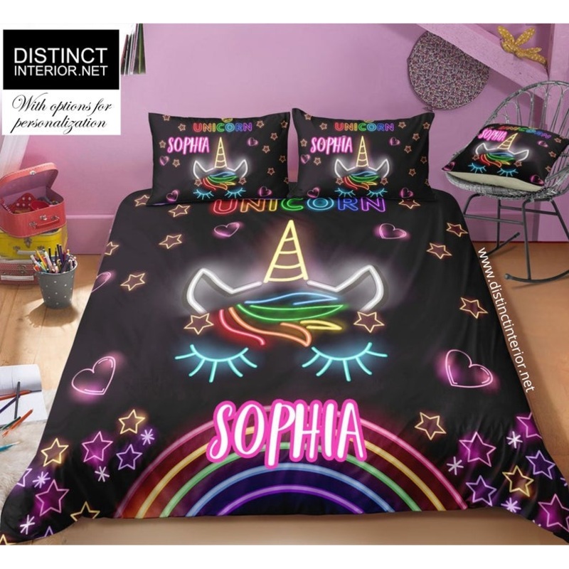 Rainbow Unicorn CLA0310502B Bedding Sets