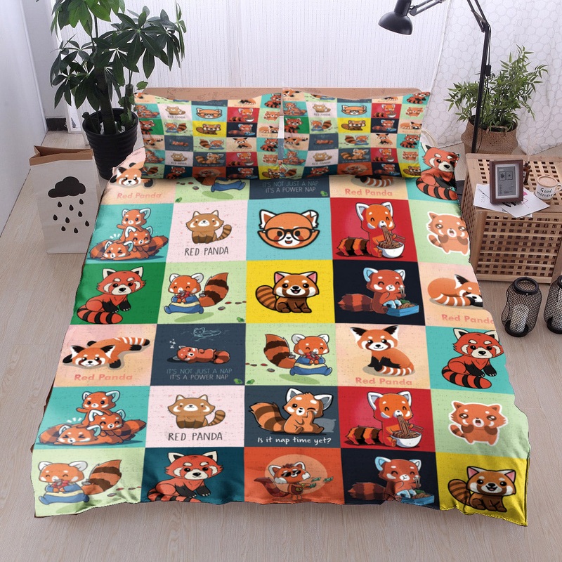 Red panda YH2910104B Bedding Sets