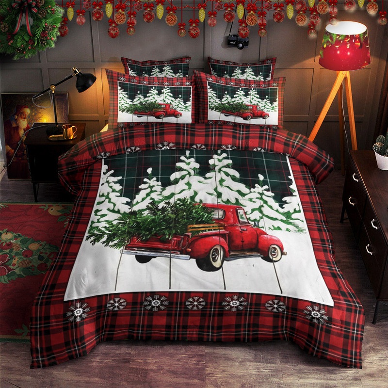 Red Truck Christmas TT2111073T Bedding Sets