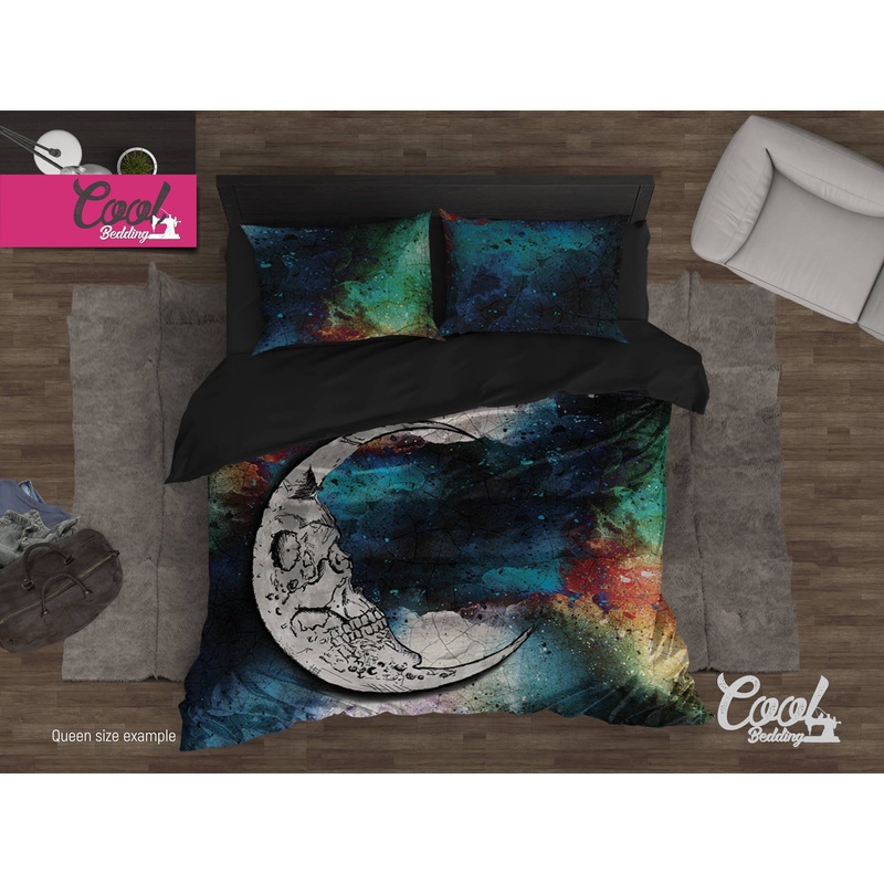 Skull Moon CLH1110190B Bedding Sets