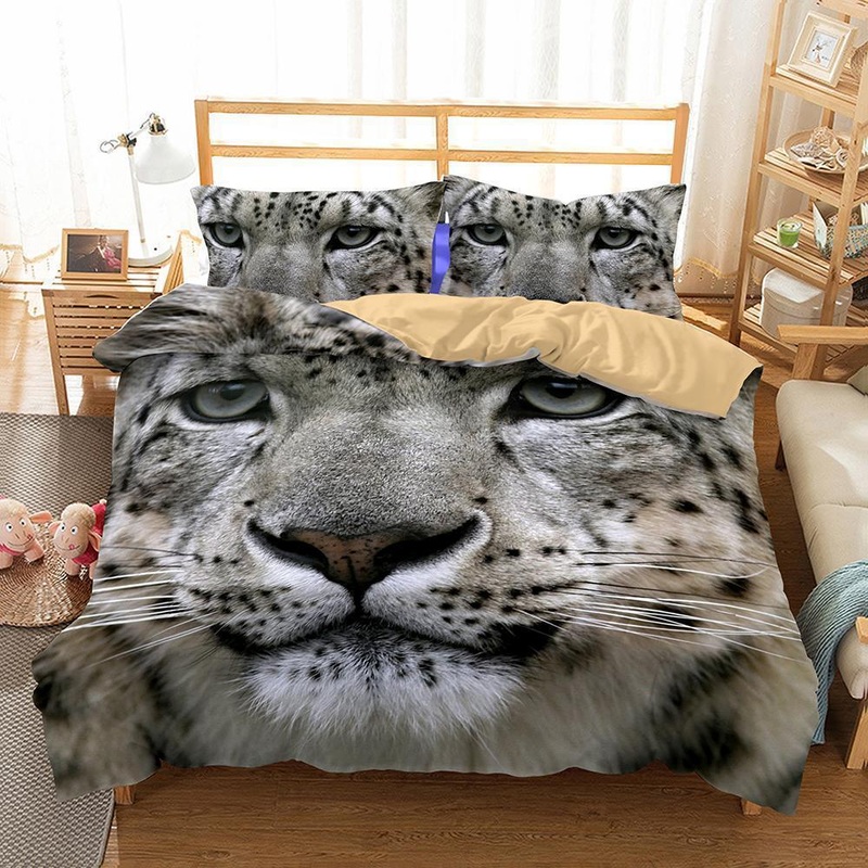 Snow Leopard CL25100527MDB Bedding Sets