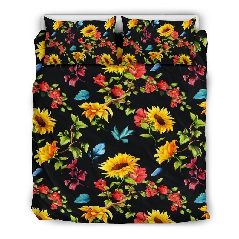 Sunflower Floral CL16100673MDB Bedding Sets