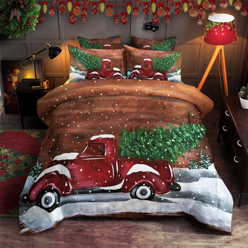 Truck With Christmas Tree TN0111185T Bedding Sets