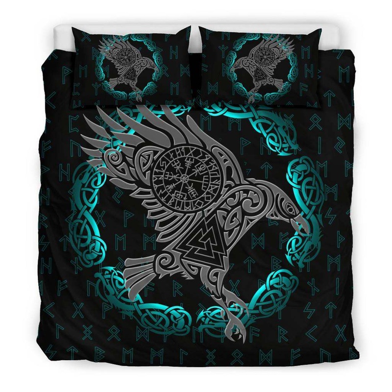 Vikings The Raven Of Odin Tattoo CLA0211289B Bedding Sets