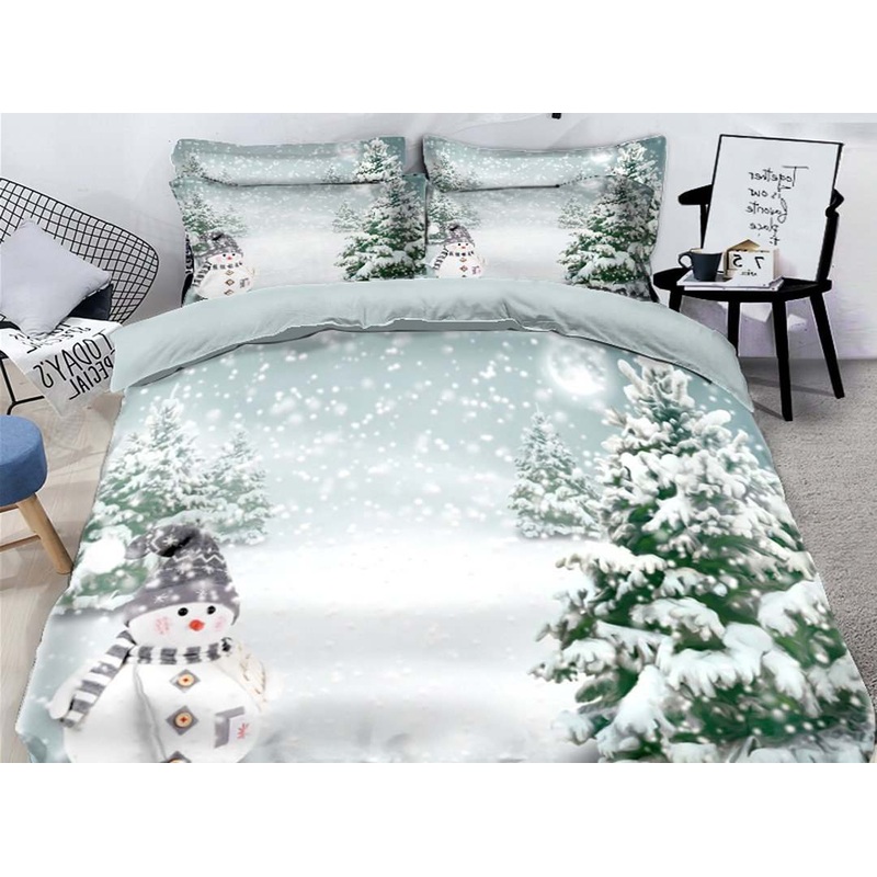 3D Christmas Snowman CLA05120277B Bedding Sets