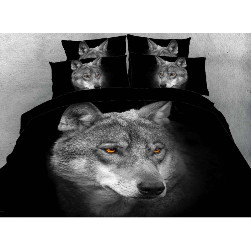 3D Wolf CLA05120014B Bedding Sets