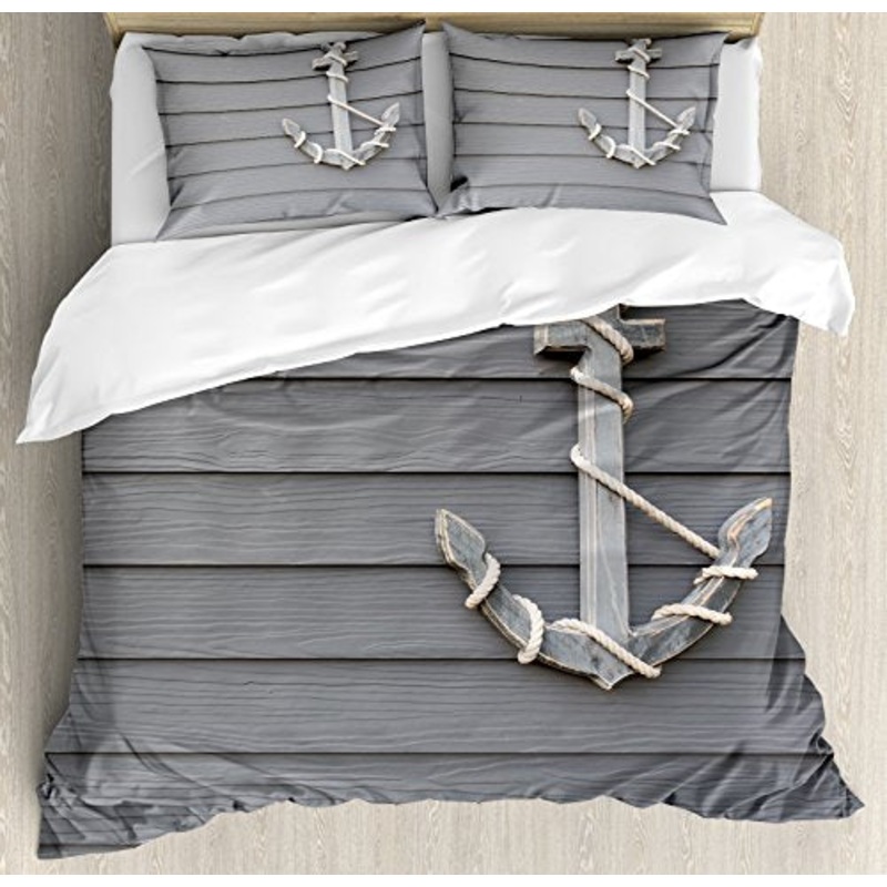 Ambesonne Anchor CLM1510004B Bedding Sets
