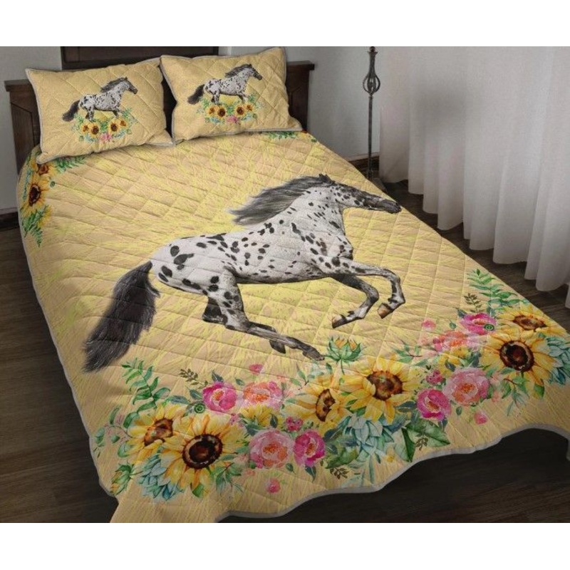 Appaloosa Horse Sunflower CL09120015MDB Bedding Sets