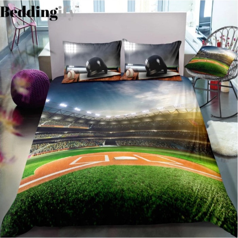 Baseball Field CLH1510012B Bedding Sets