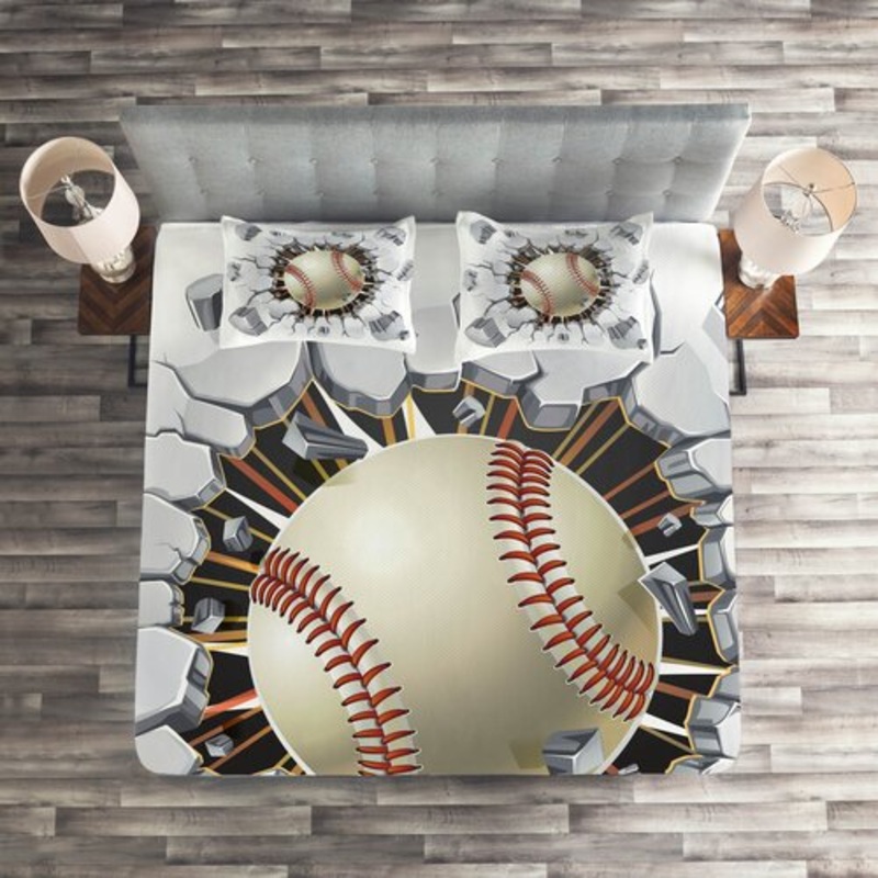 Baseball Wall CLM2110040B Bedding Sets