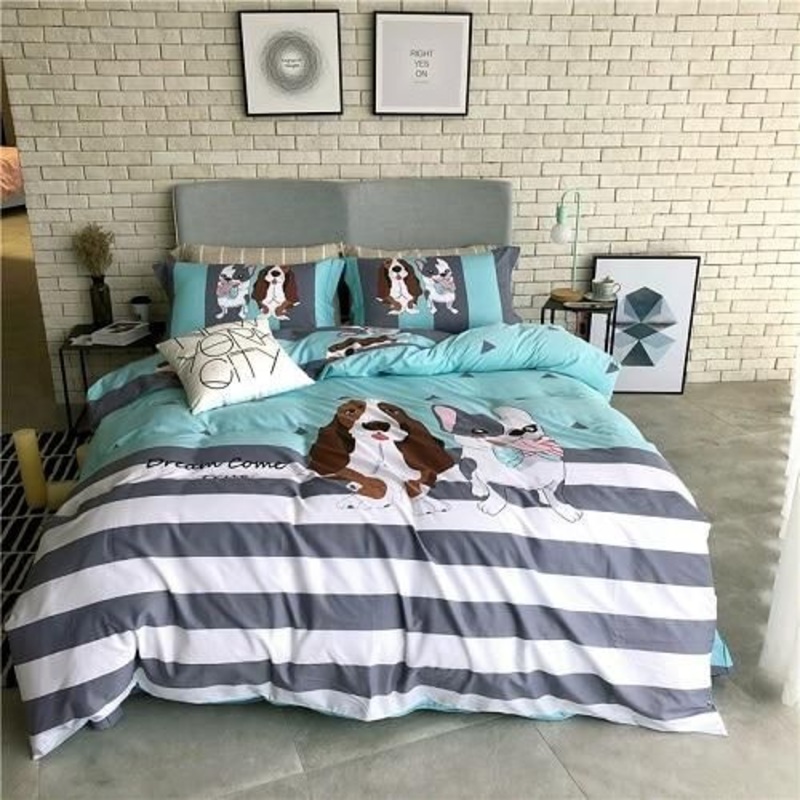 Basset Hound And Frenchie Bulldog CLA3009029B Bedding Sets