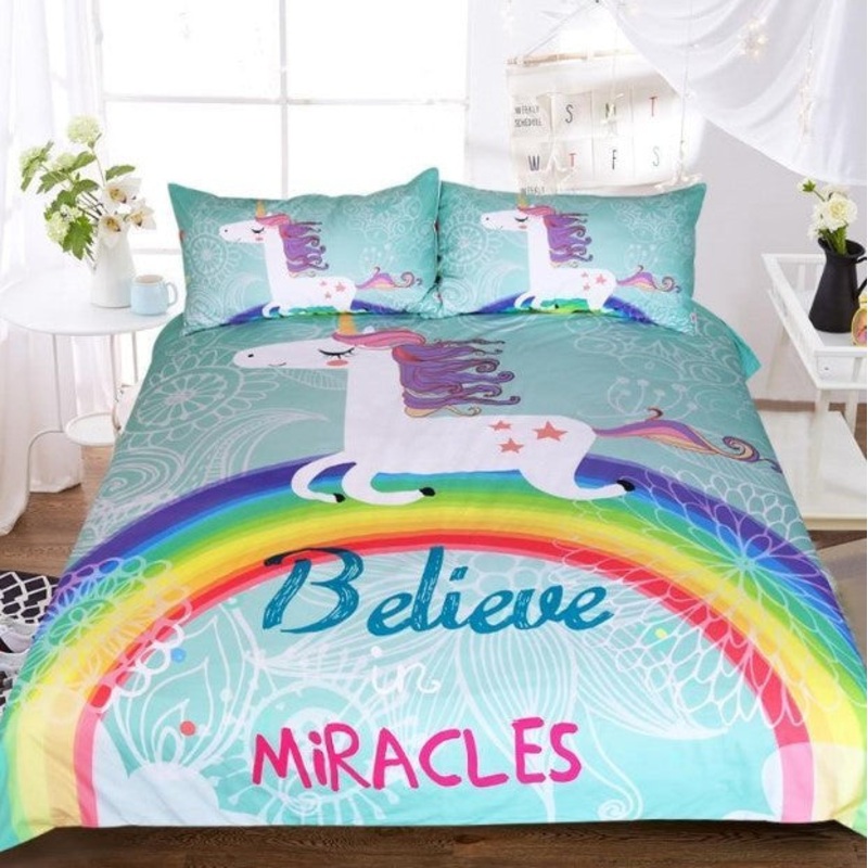 Believe Miracles Unicorn CLT1112005T Bedding Sets