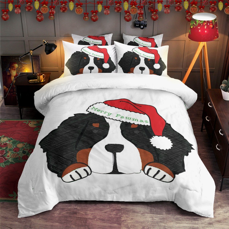 Bernese Mountain Dog Christmas HM2211060T Bedding Sets