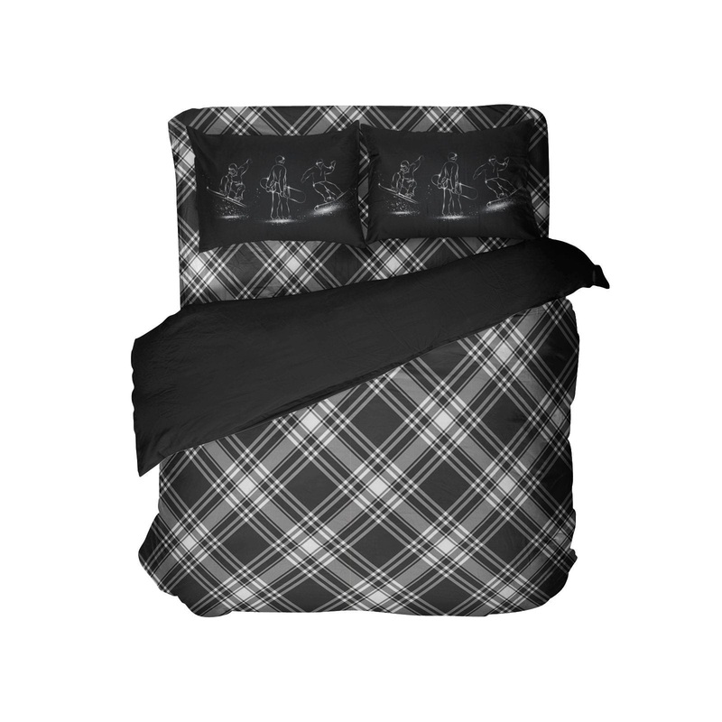 Black And White Plaid CL11100018MDB Bedding Sets