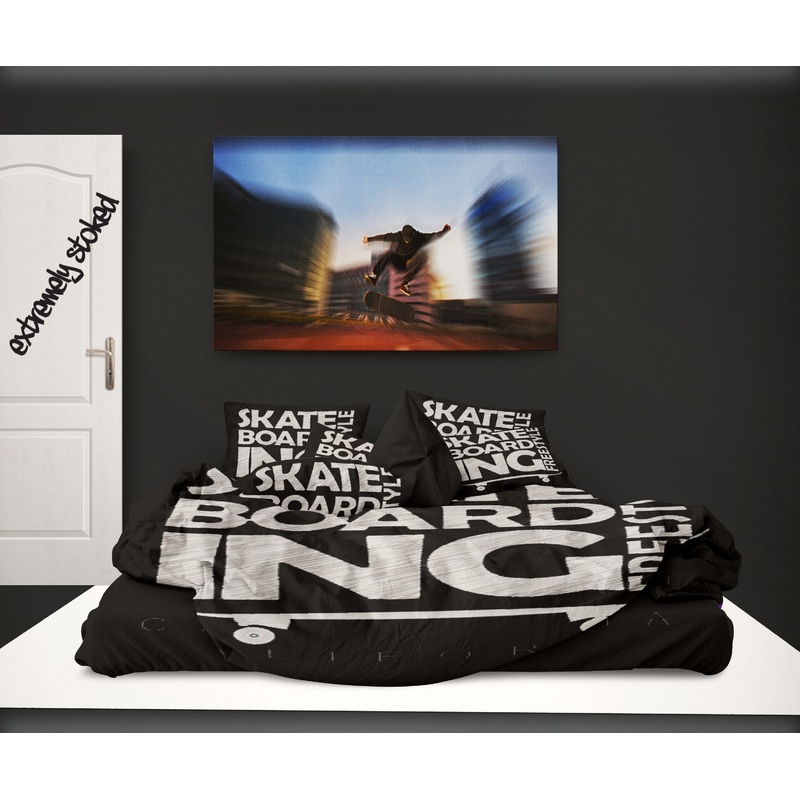 Black California Skateboarding CL11100020MDB Bedding Sets