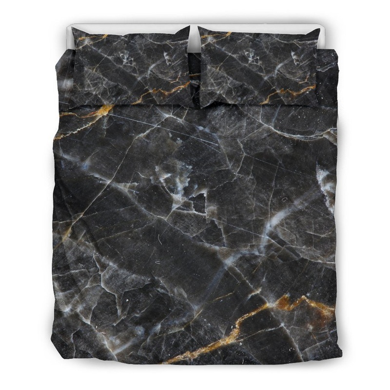 Black Grey Marble CL16100074MDB Bedding Sets