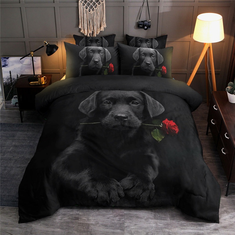 Black Lab Rose CG2011060T Bedding Sets