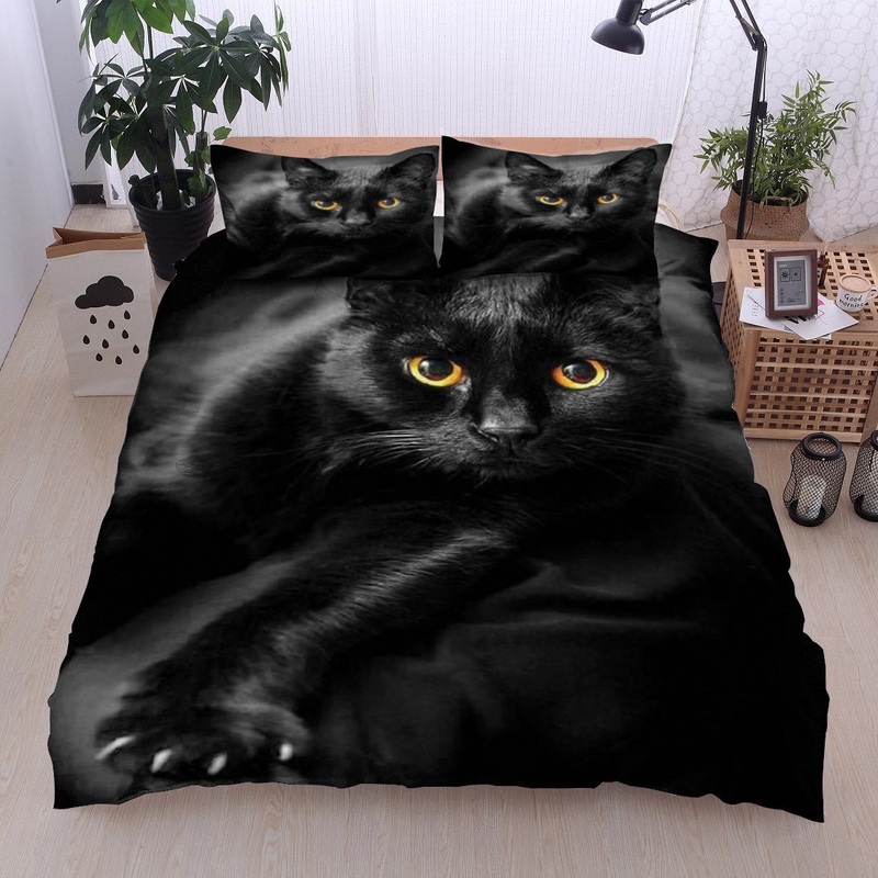 Blessliving Black Cat HN17100014B Bedding Sets