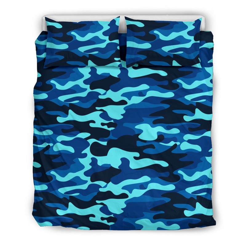 Blue Camouflage CL12110031MDB Bedding Sets