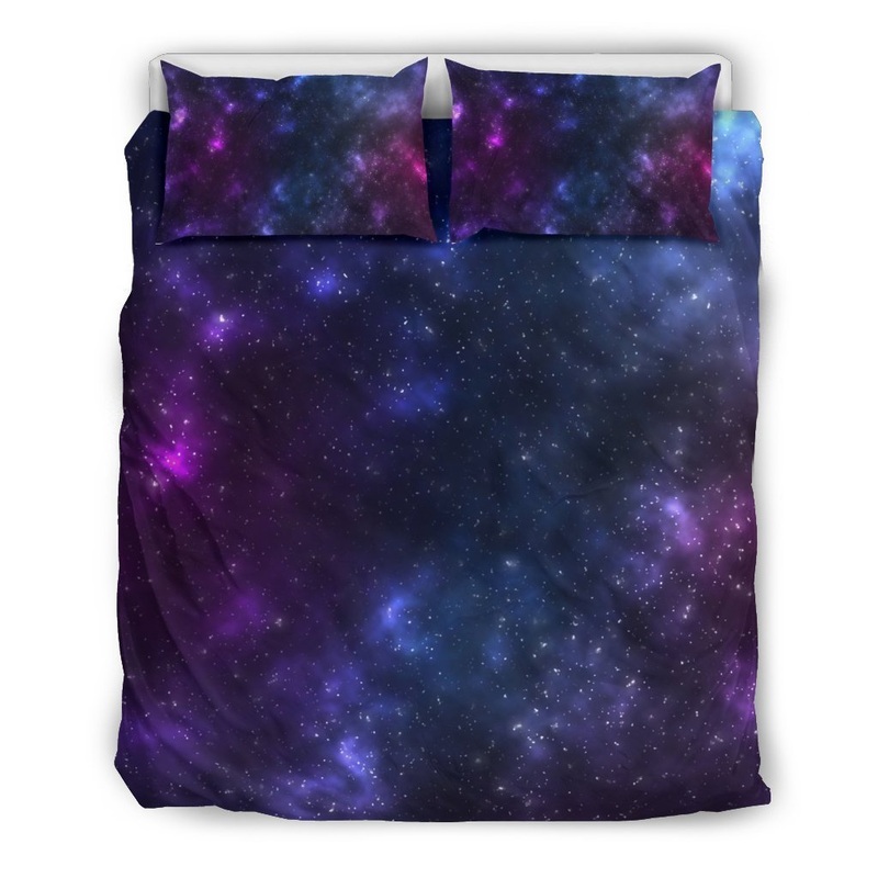 Blue Purple Cosmic Galaxy Space CLH2910129B Bedding Sets