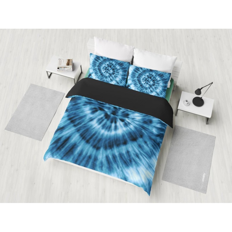 Blue Tie Dye Hippie Art CLH101063B Bedding Sets