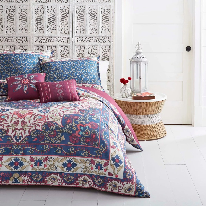 Blue Zahra CLA2110075B Bedding Sets