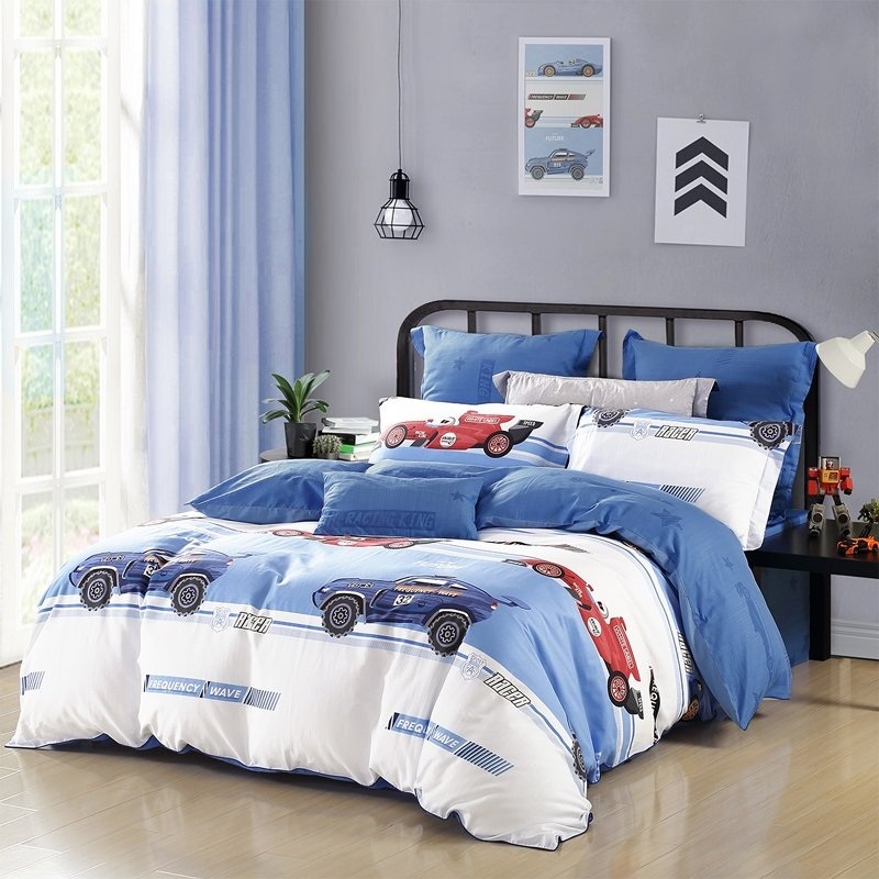 Boys Funky Racer Car CLA1210121B Bedding Sets