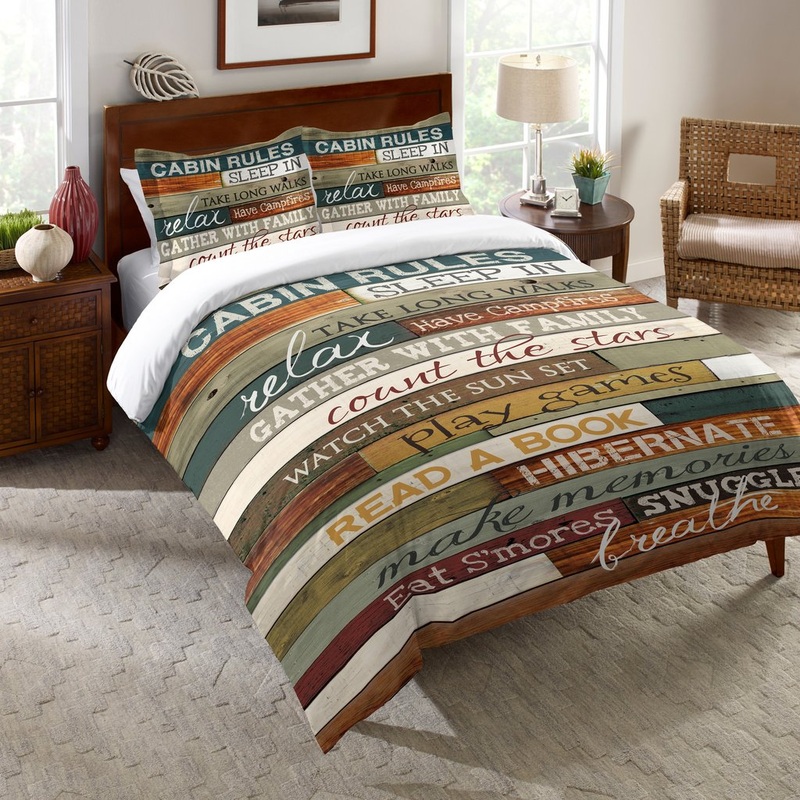 Cabin Rules CLA2609036B Bedding Sets