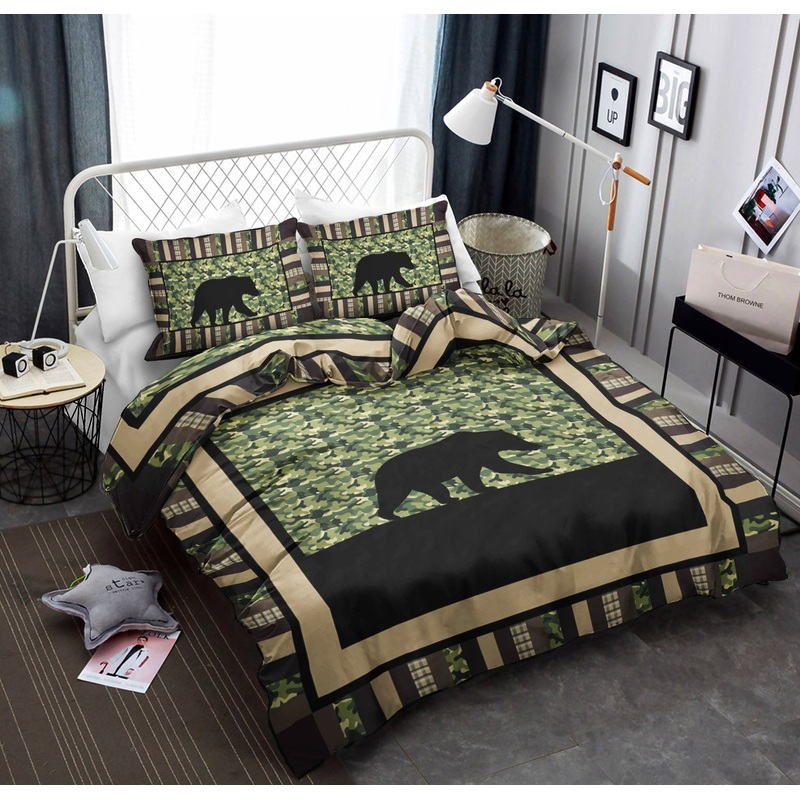 Camo Bear CLA2609037B Bedding Sets